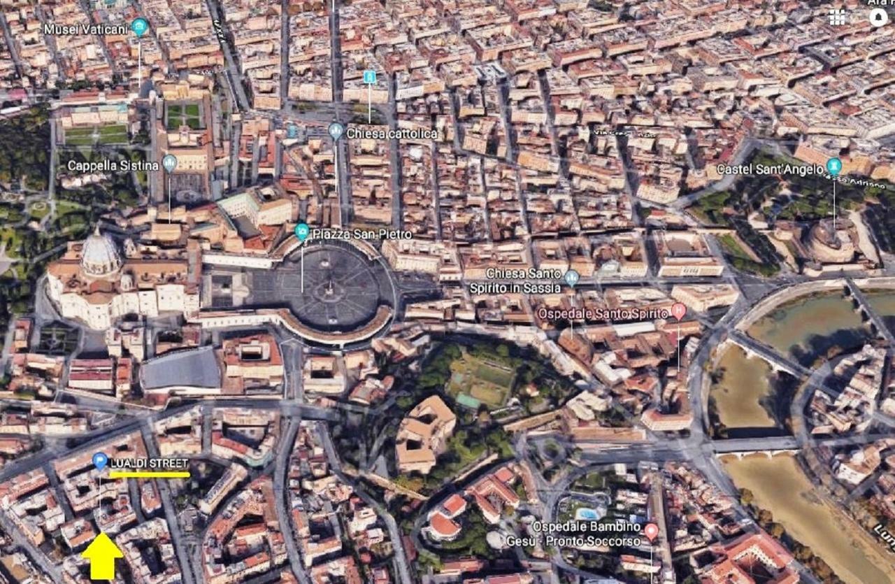 La Canterina Al Vaticano Rom Eksteriør billede
